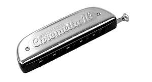  Hohner Chrometta 10 C Mundharmonika