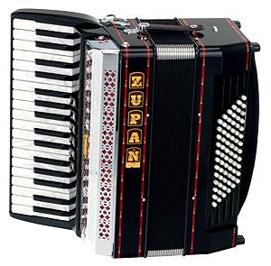  Zupan Alpe III 72 MH Akkordeon Schwarz