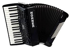  Hohner Bravo III 72 SilentKey Schwarz