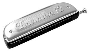  Hohner Chrometta 12 C-Dur Mundharmonika
