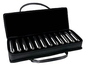  12er Classic Cantabile Blues Harmonica 