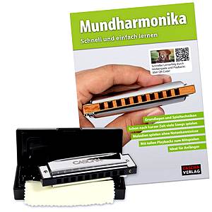  Cascha Blues Mundharmonika Set