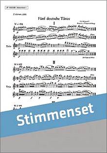 Fünf deutsche Tänze