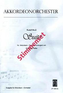 Suite für Akkordeon Orchester