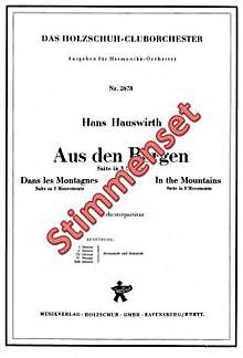 Aus den Bergen