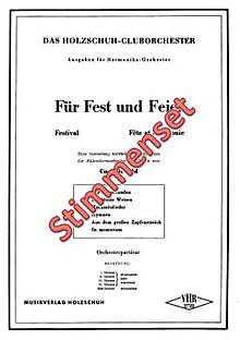 Für Fest und Feier