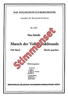 Marsch der Volksmusikfreunde