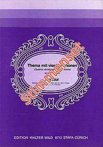 Thema mit vier Variationen
