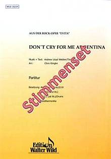 Don't Cry For Me Argentina