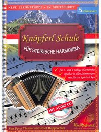 Knöpferl Schule für Steirische Harmonika 1 (5 Fingersatz)