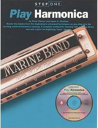 Step one play harmonica