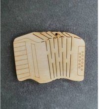 Holz Anhaenger Akkordeon