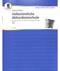 Volkstümliche Akkordeon Schule 1