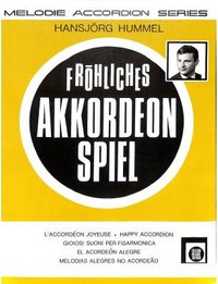 Fröhliches Akkordeon Spiel