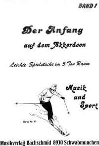 Der Anfang auf dem Akkordeon